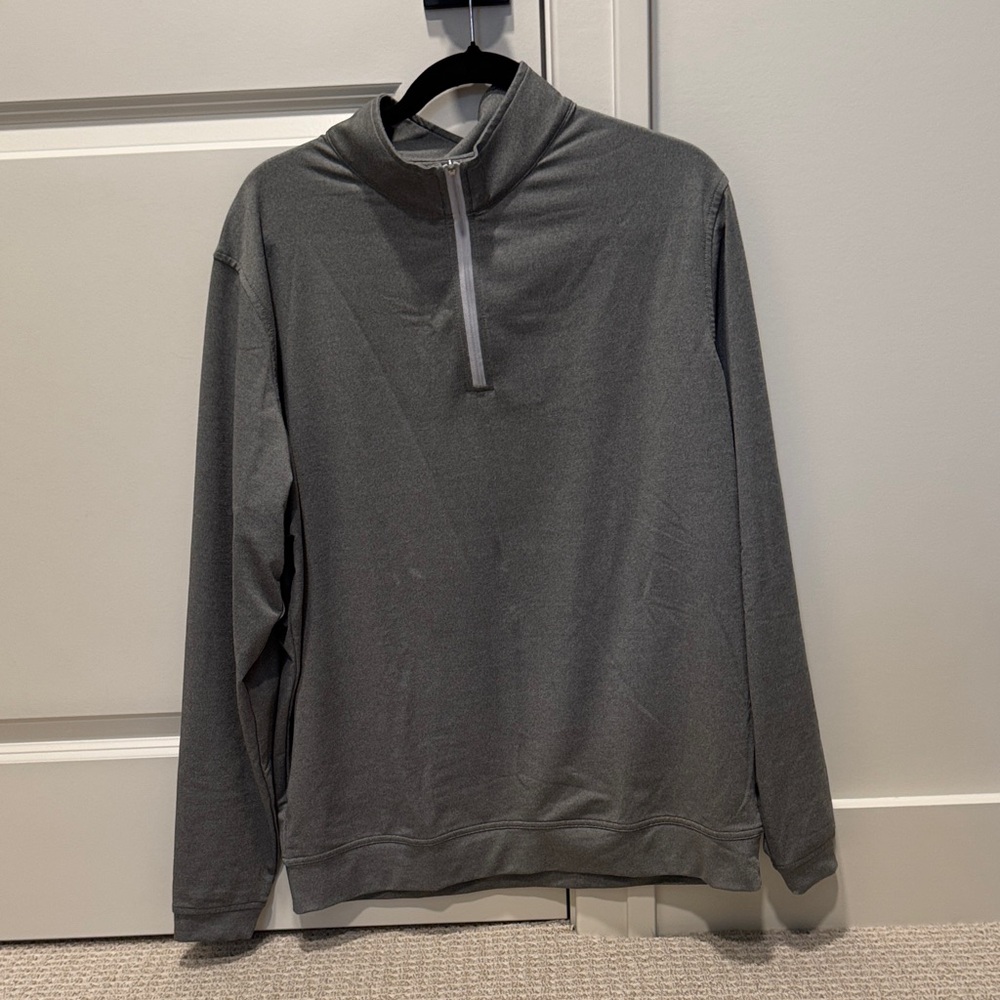 Peter Millar Gray Pullover